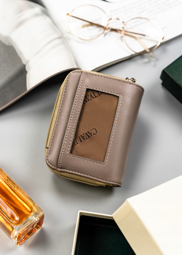 Moteriška piniginė Cavaldi T9, smėlio spalvos D1762