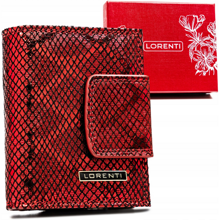 Moteriška piniginė Lorenti R15, raudona D1747