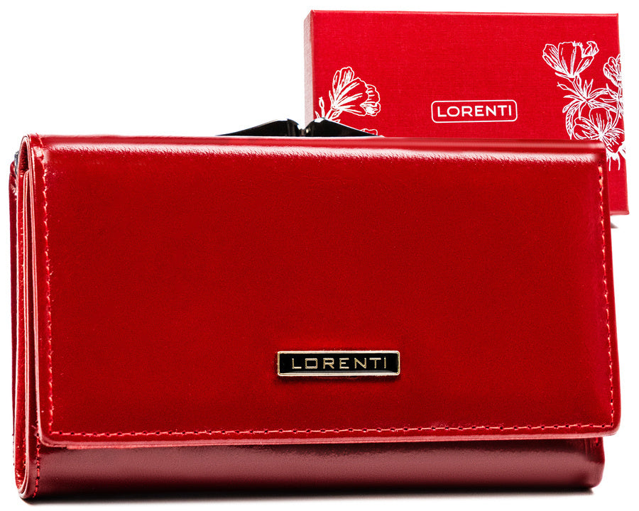 Moteriška piniginė Lorenti R9, raudona D1740