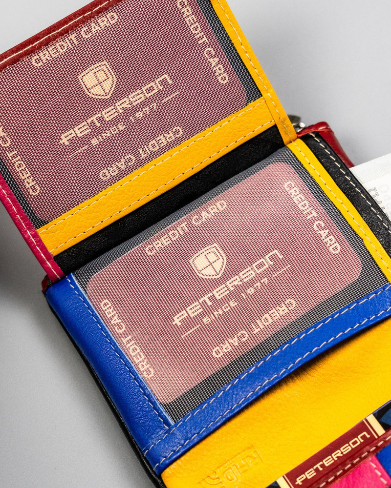 Moteriška piniginė Peterson S10, juoda D1724