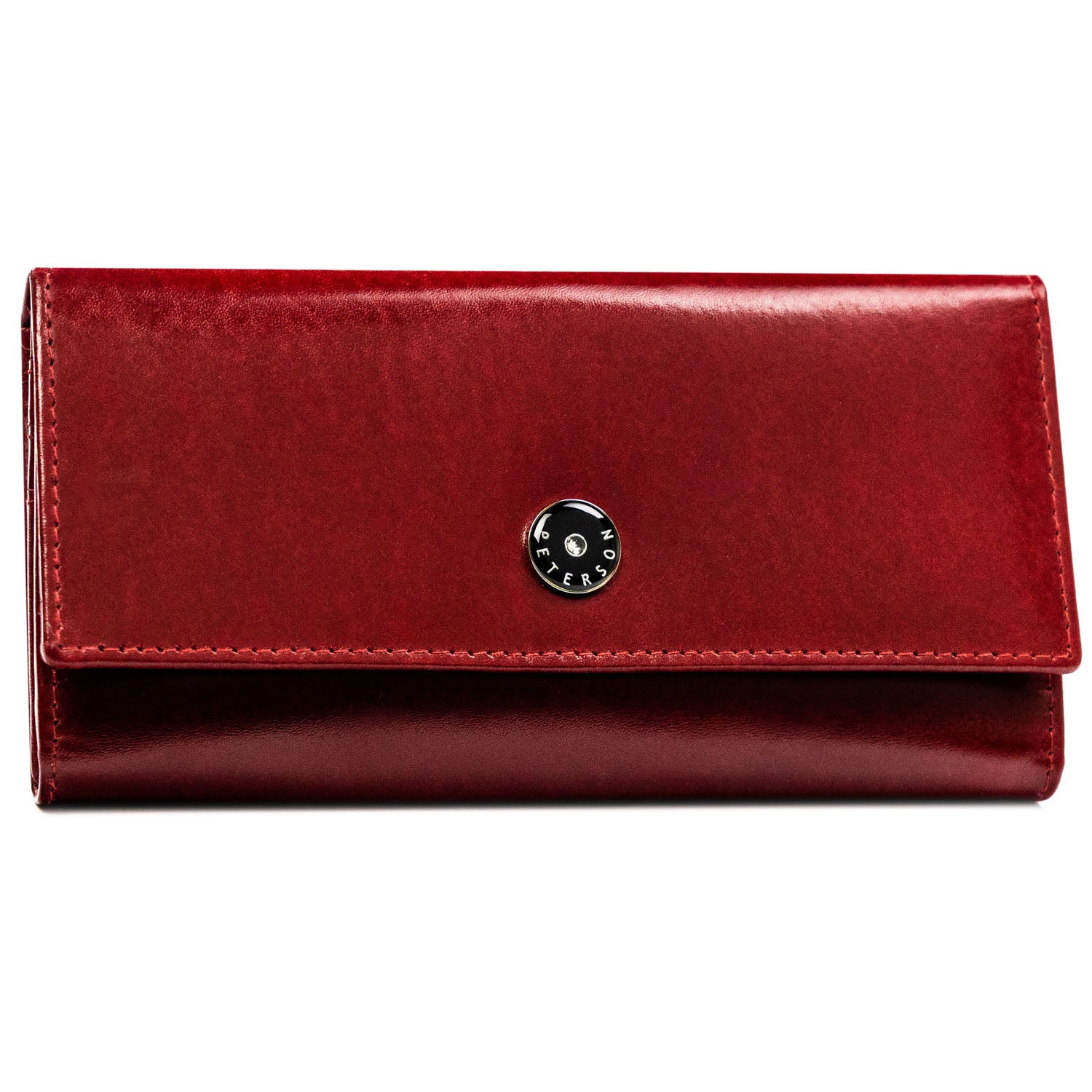 Moteriška piniginė, raudona, odinė D1628