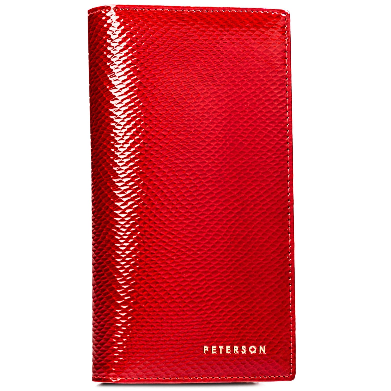 Moteriška piniginė, raudona, su RFID apsauga D1625