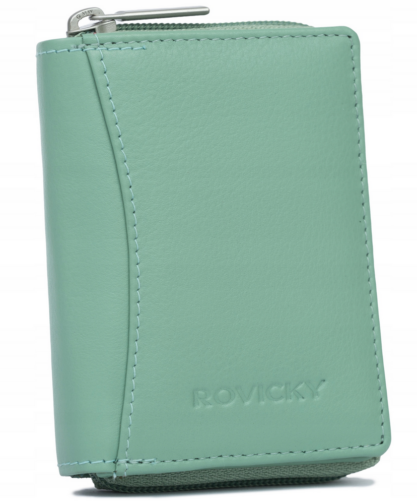 Moteriška piniginė Rovicky L14, žalia D1710