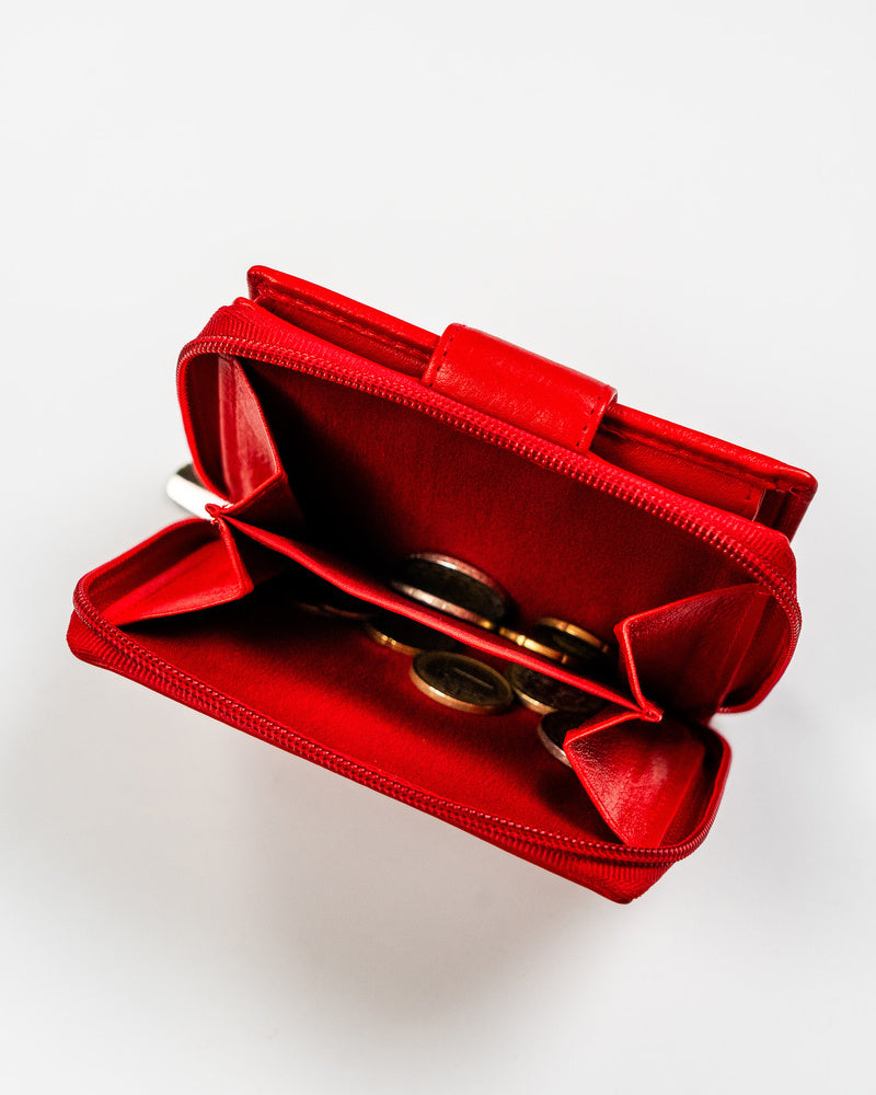 Moteriška piniginė Rovicky S4, raudona D1687