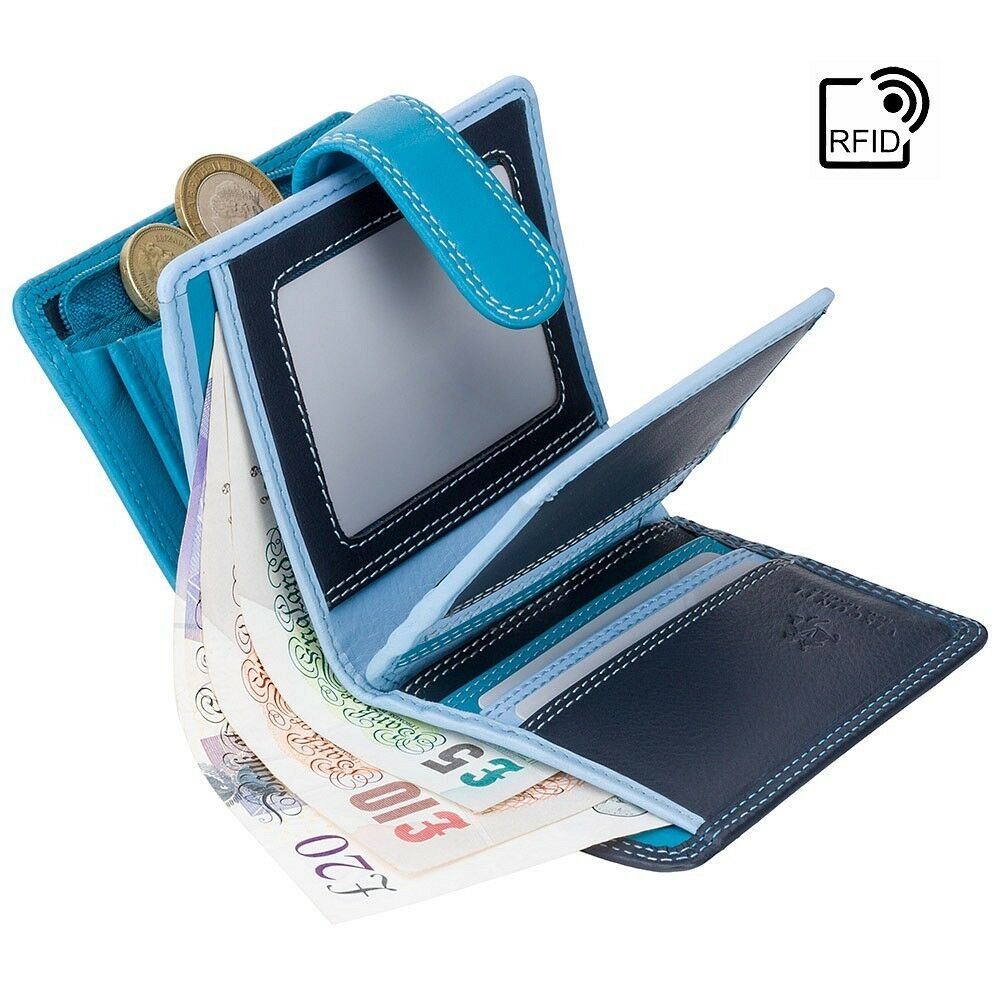 Moteriška piniginė Visconti RB40, mėlyna D1654