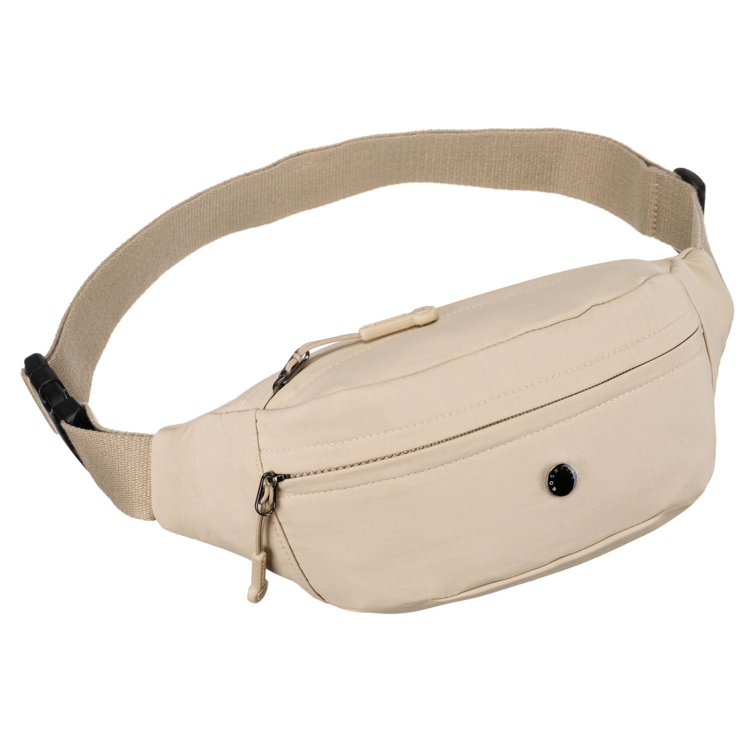 Moteriška sportinė rankinė, smėlio spalvos, poliesteris R469