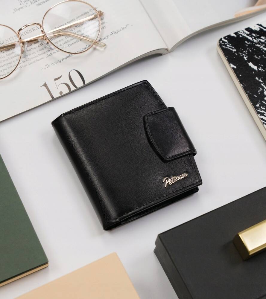 Natūralios odos piniginė moterims Peterson L108 D1608