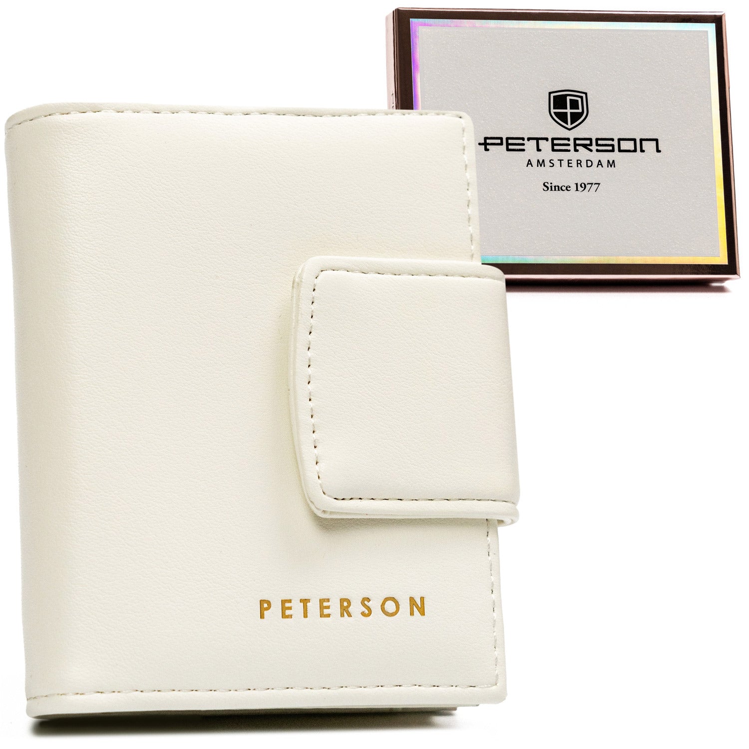 Natūralios odos piniginė moterims Peterson L116 D1599