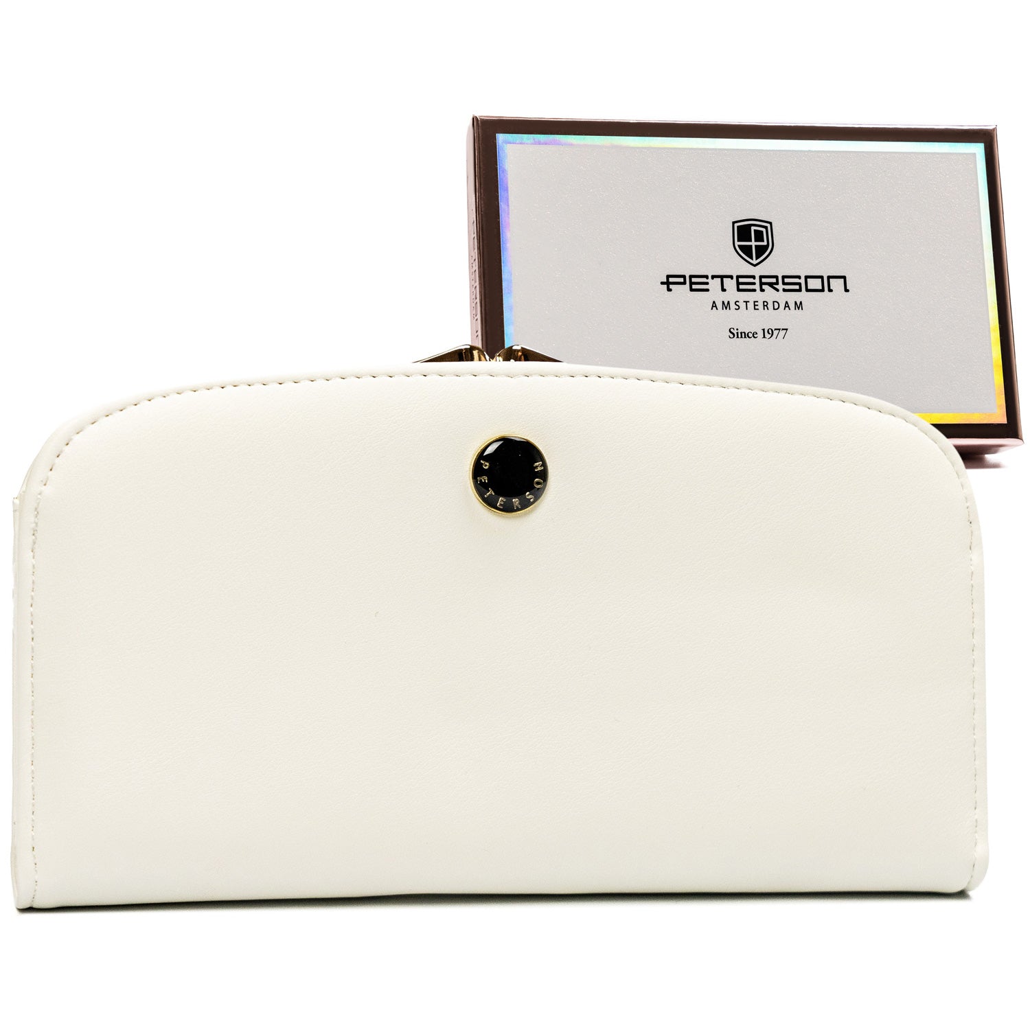 Natūralios odos piniginė moterims Peterson L120 D1594