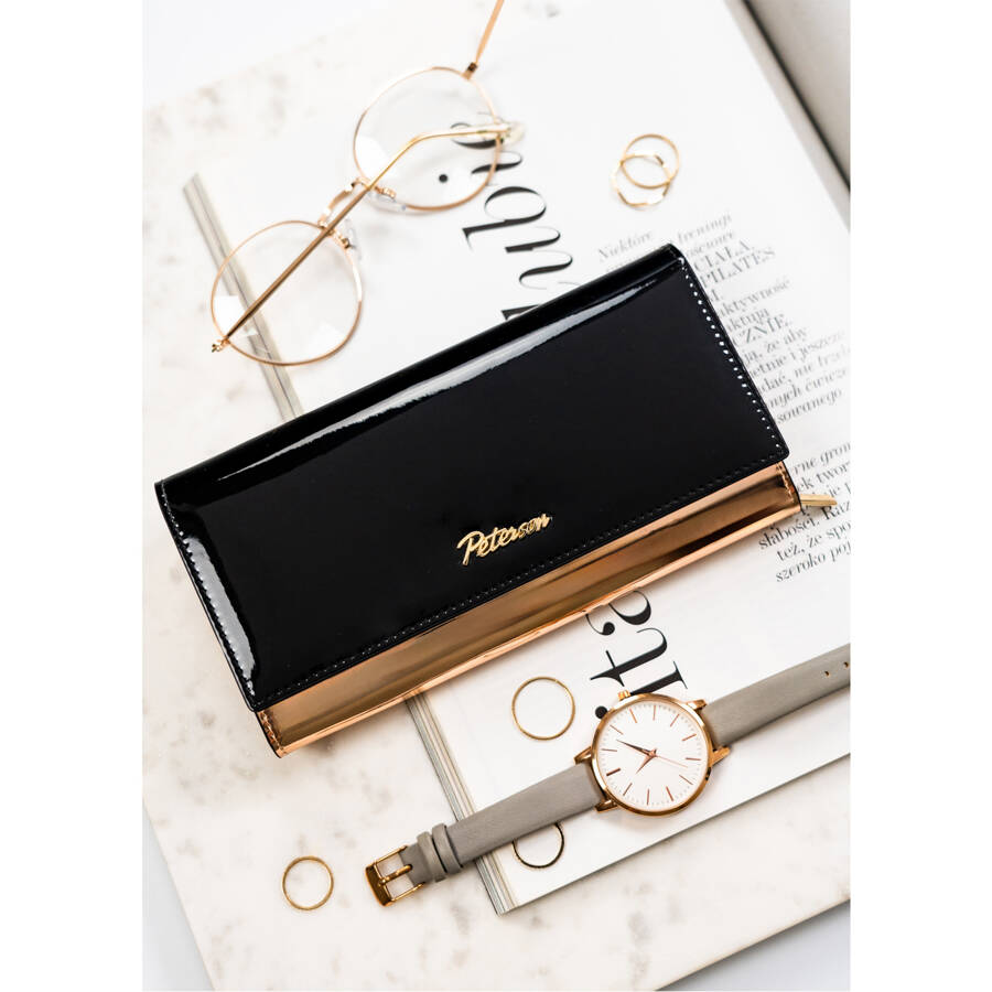 Natūralios odos piniginė moterims Peterson L145 D1567
