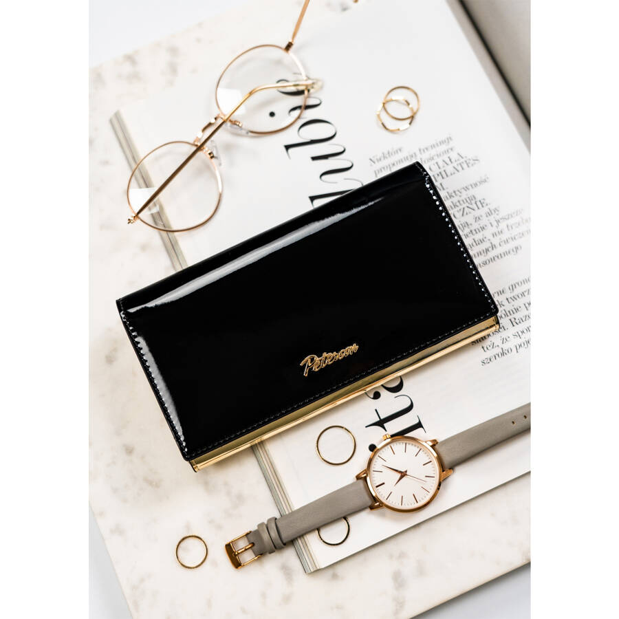 Natūralios odos piniginė moterims Peterson L149 D1563