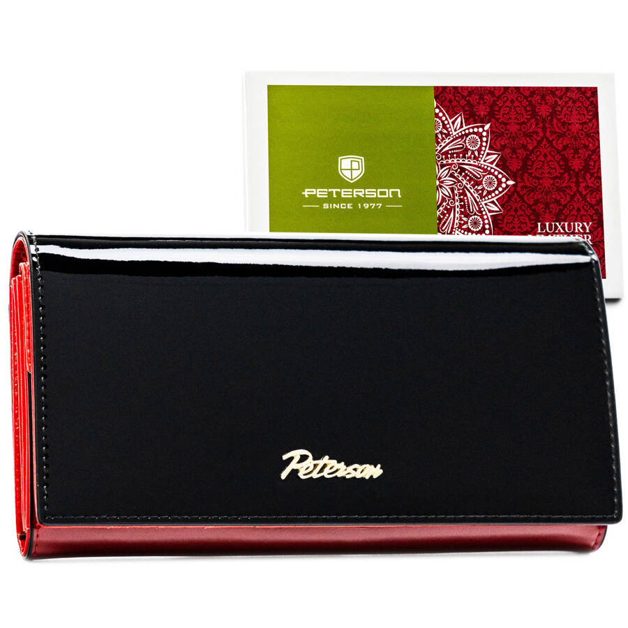 Natūralios odos piniginė moterims Peterson L152 D1559