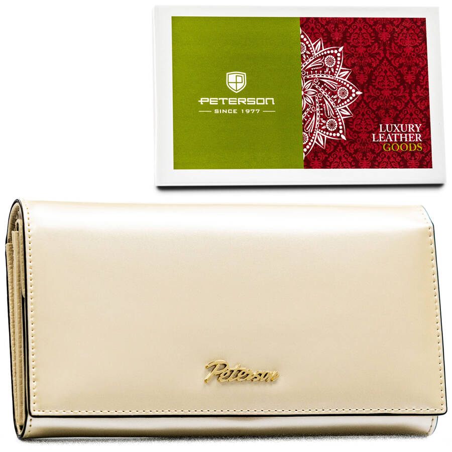 Natūralios odos piniginė moterims Peterson L153 D1558
