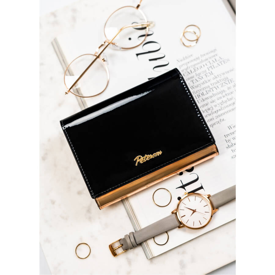Natūralios odos piniginė moterims Peterson L155 D1556