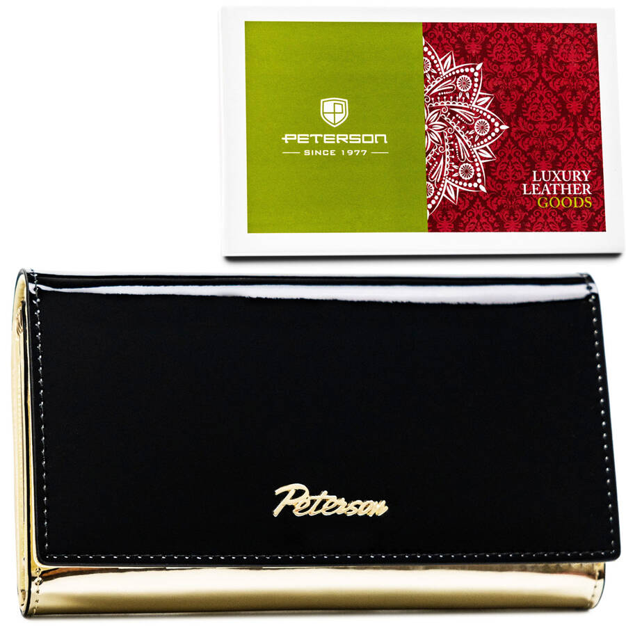 Natūralios odos piniginė moterims Peterson L159 D1552
