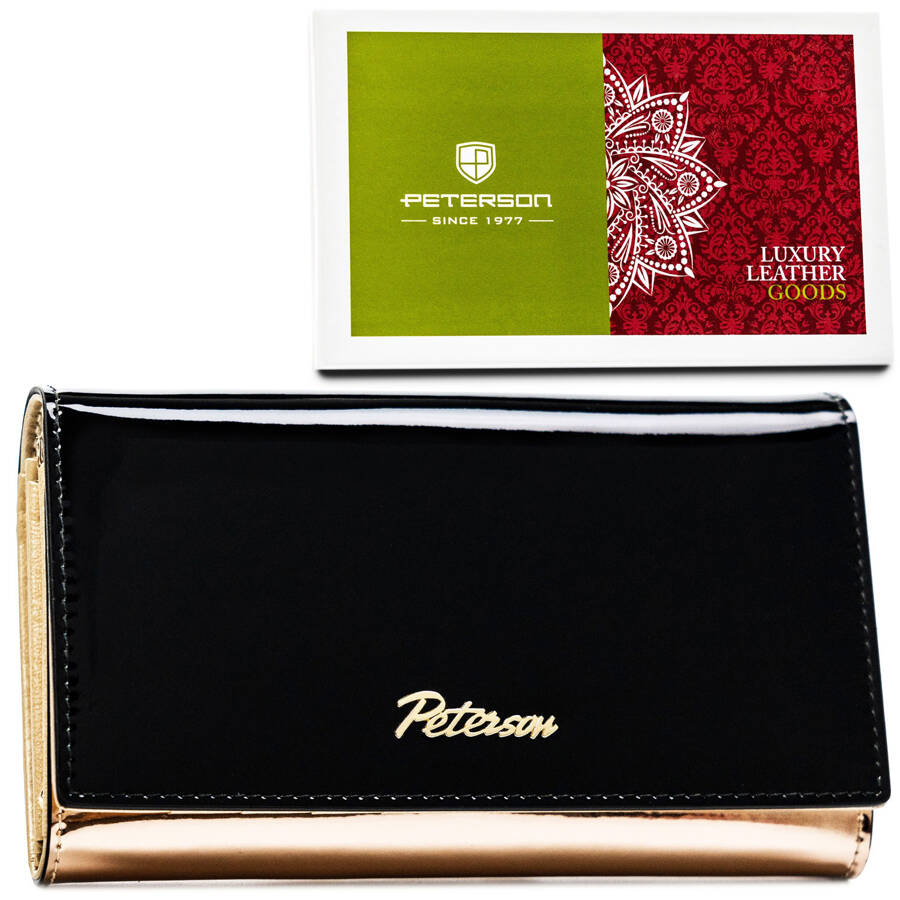 Natūralios odos piniginė moterims Peterson L160 D1550