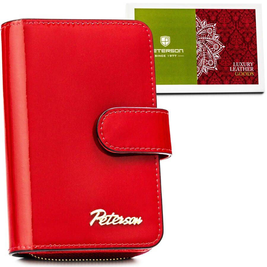 Natūralios odos piniginė moterims Peterson L170 D1539