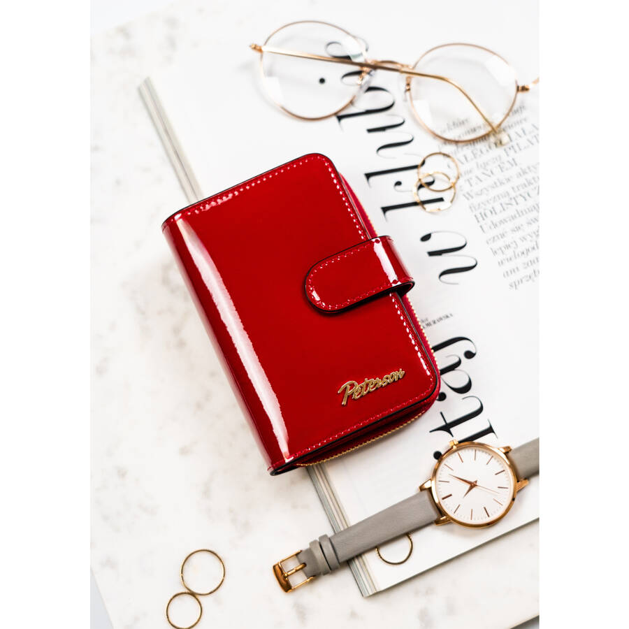 Natūralios odos piniginė moterims Peterson L170 D1539