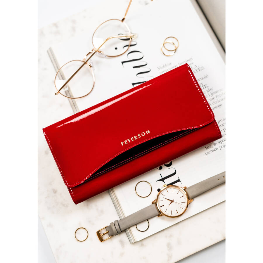 Natūralios odos piniginė moterims Peterson L171 D1538