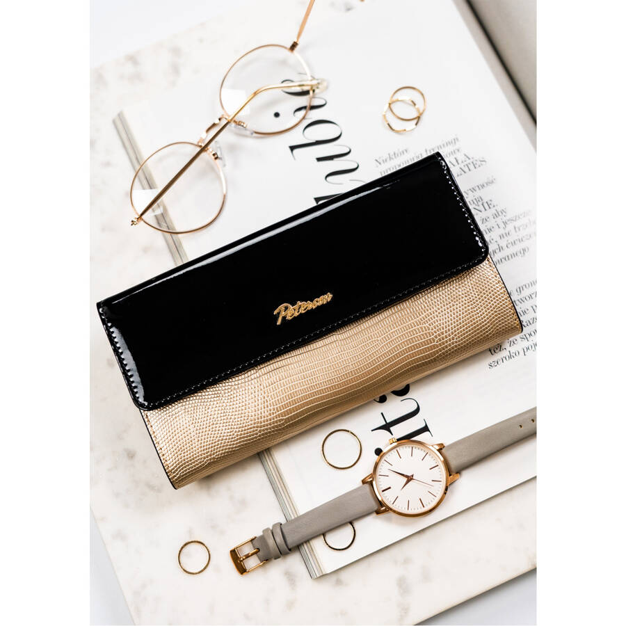 Natūralios odos piniginė moterims Peterson L178 D1531