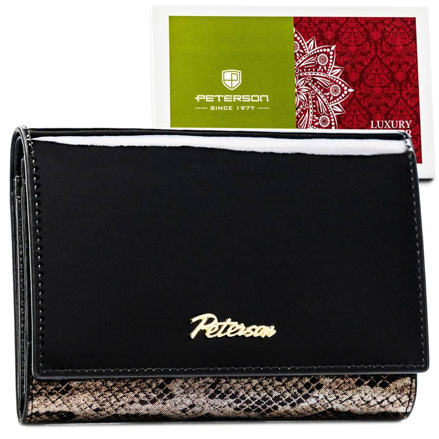 Natūralios odos piniginė moterims Peterson L184 D1524