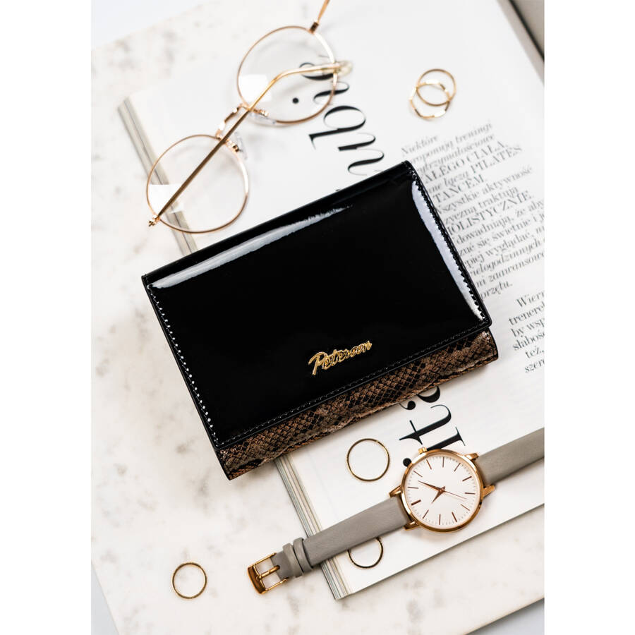 Natūralios odos piniginė moterims Peterson L184 D1524