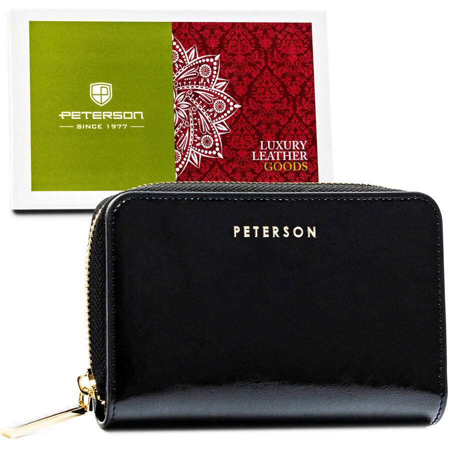 Natūralios odos piniginė moterims Peterson L189 D1519