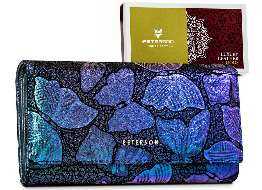 Natūralios odos piniginė moterims Peterson L18 D1529