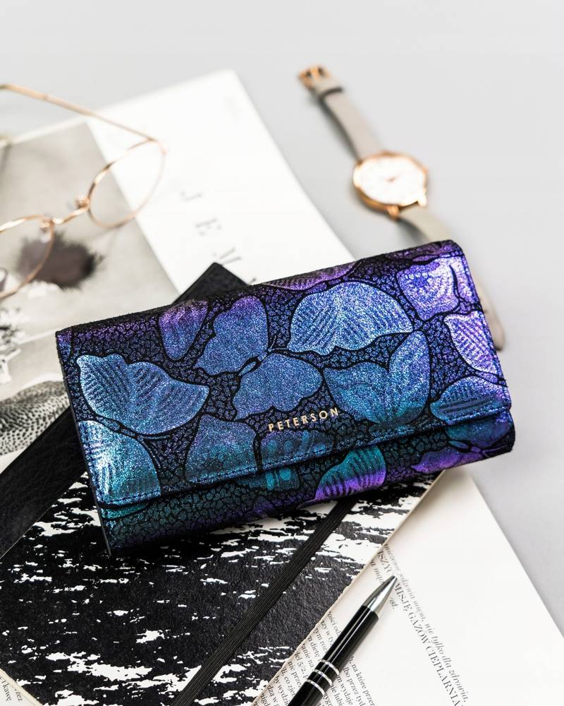 Natūralios odos piniginė moterims Peterson L18 D1529