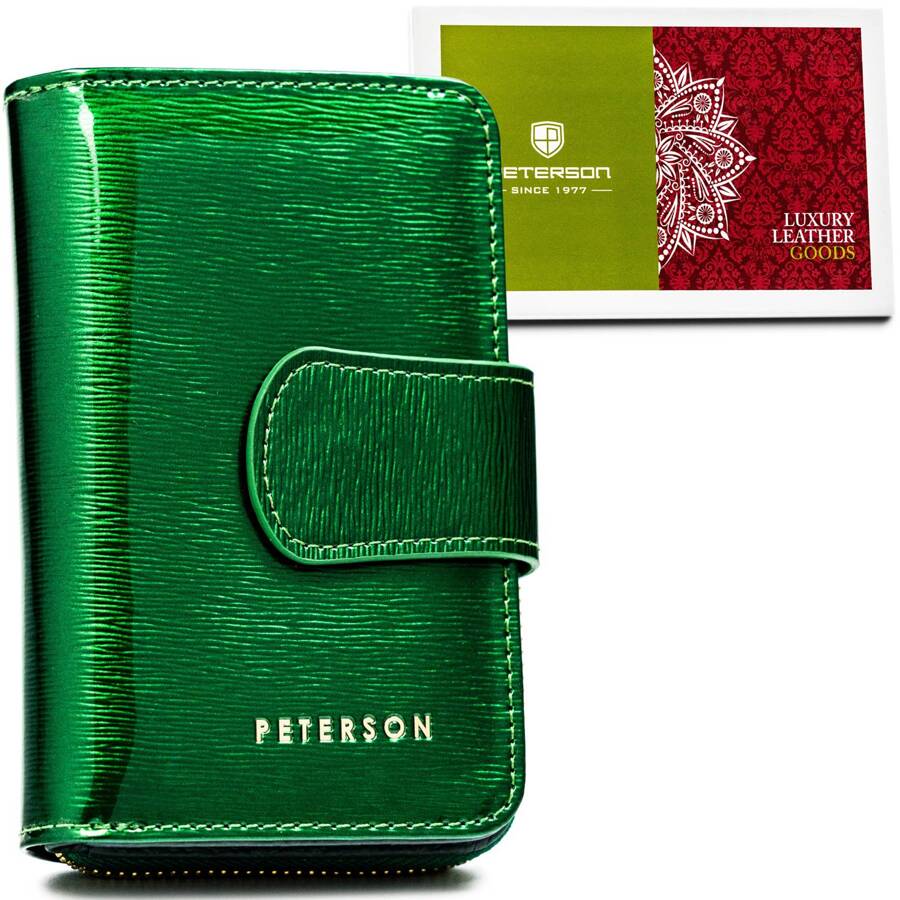 Natūralios odos piniginė moterims Peterson L207 D1498