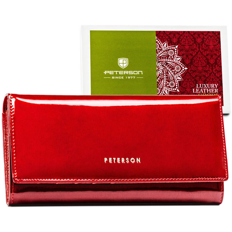 Natūralios odos piniginė moterims Peterson L210 D1494