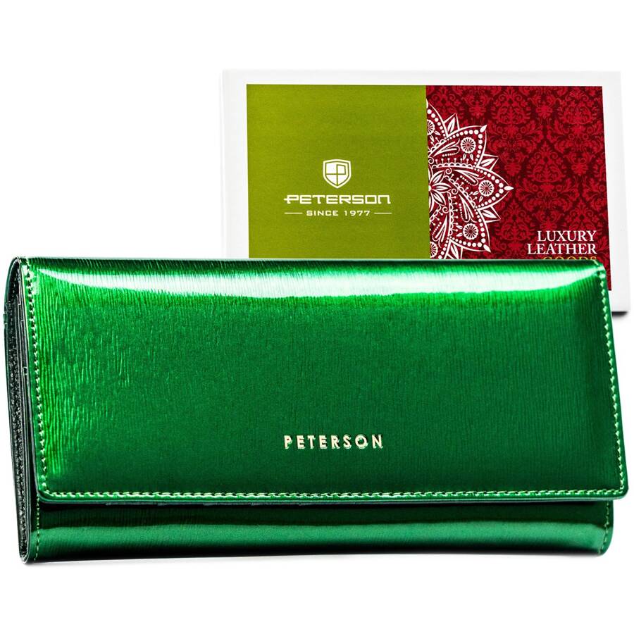 Natūralios odos piniginė moterims Peterson L212 D1492