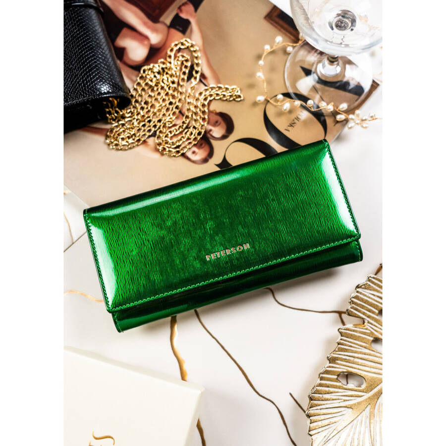 Natūralios odos piniginė moterims Peterson L212 D1492