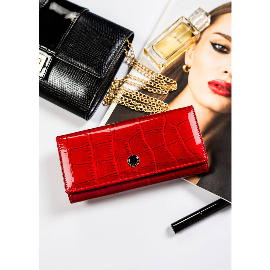 Natūralios odos piniginė moterims Peterson L219 D1485