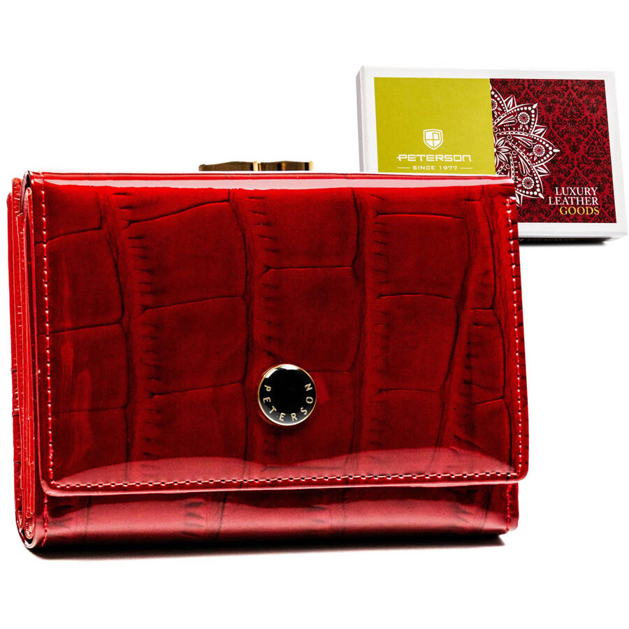 Natūralios odos piniginė moterims Peterson L226 D1477
