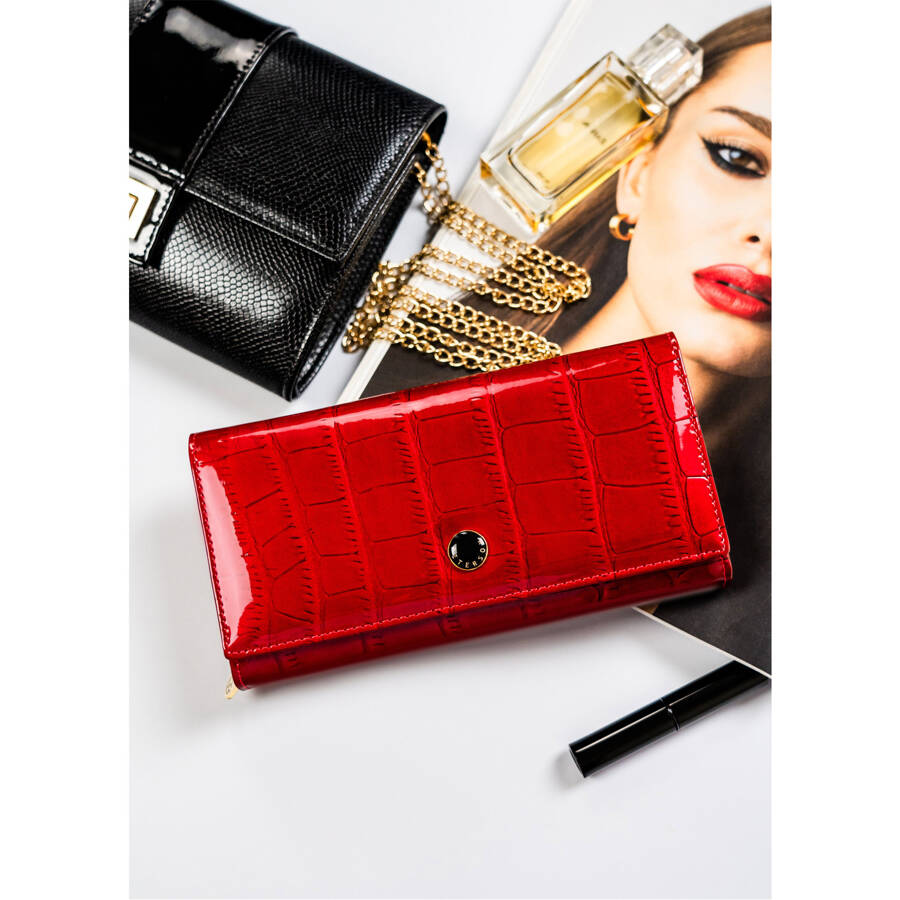 Natūralios odos piniginė moterims Peterson L227 D1476