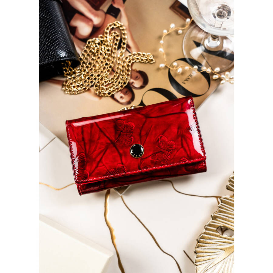 Natūralios odos piniginė moterims Peterson L240 D1461