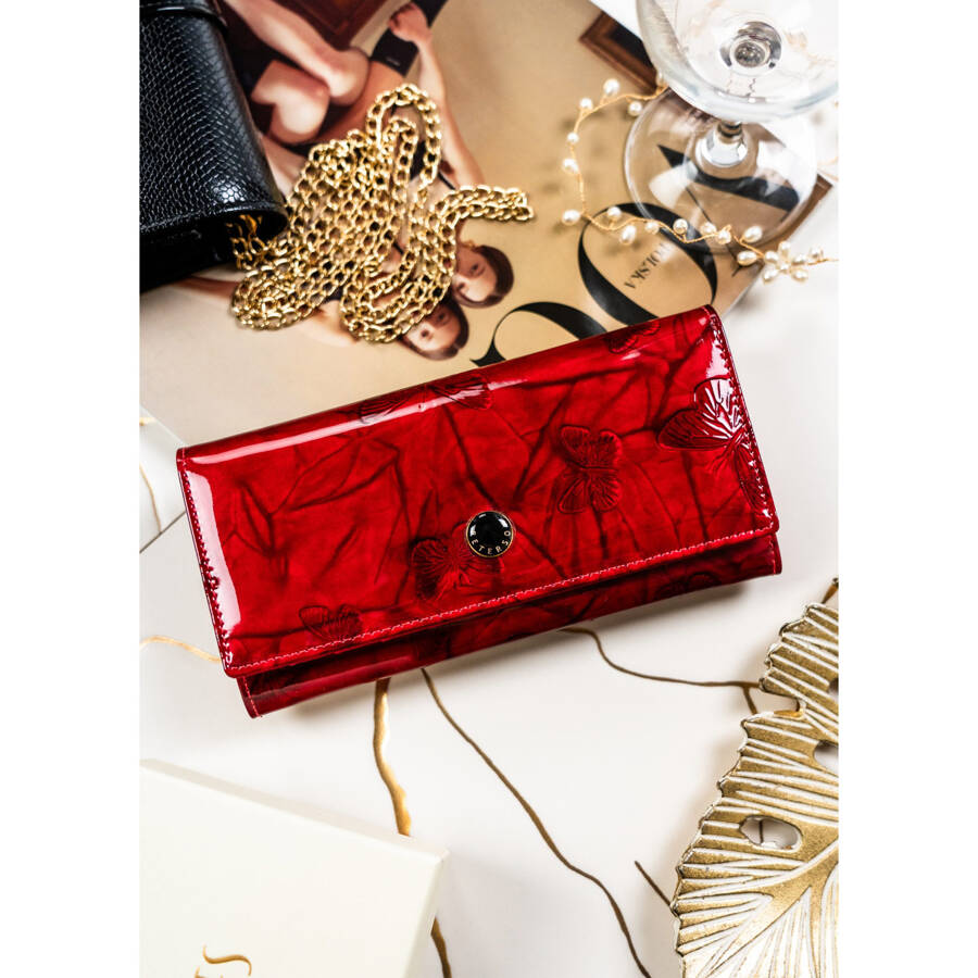 Natūralios odos piniginė moterims Peterson L241 D1460