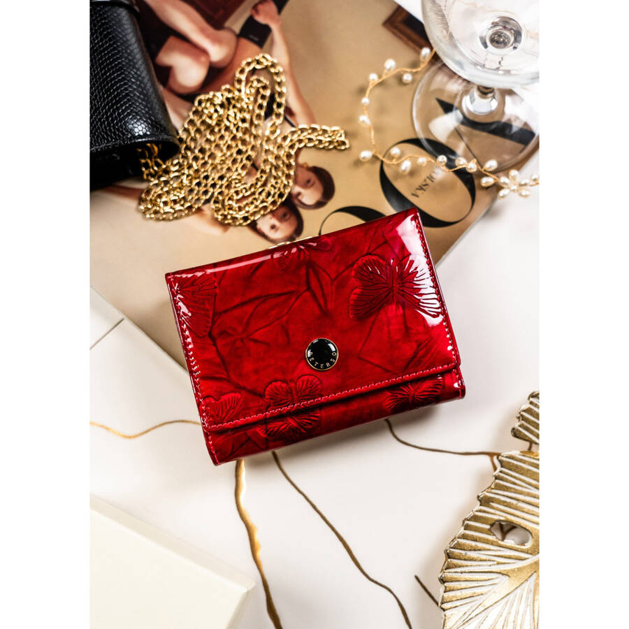 Natūralios odos piniginė moterims Peterson L248 D1453