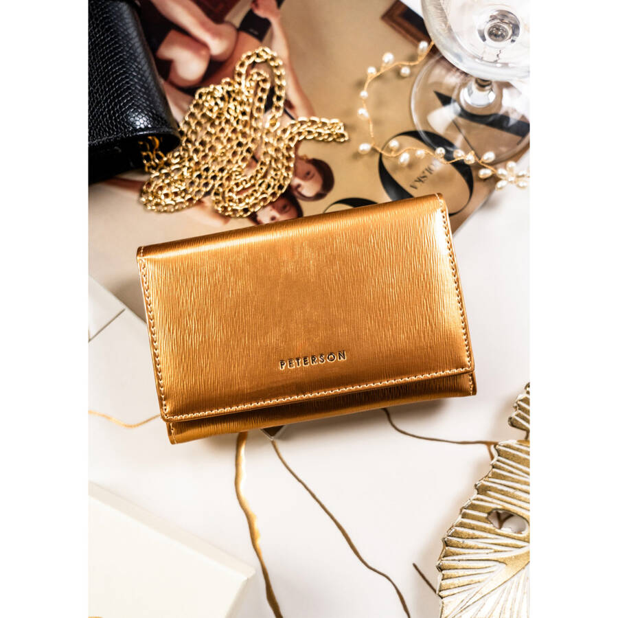 Natūralios odos piniginė moterims Peterson L256 D1444