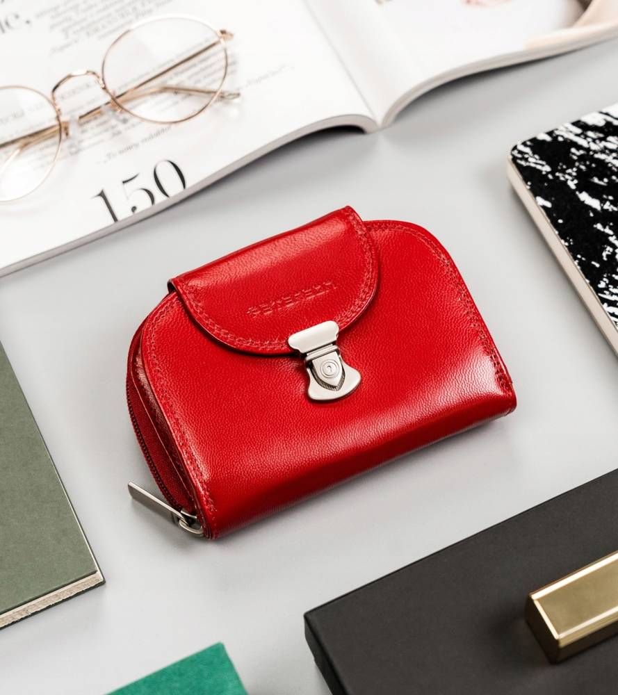 Natūralios odos piniginė moterims Peterson L41 D1410