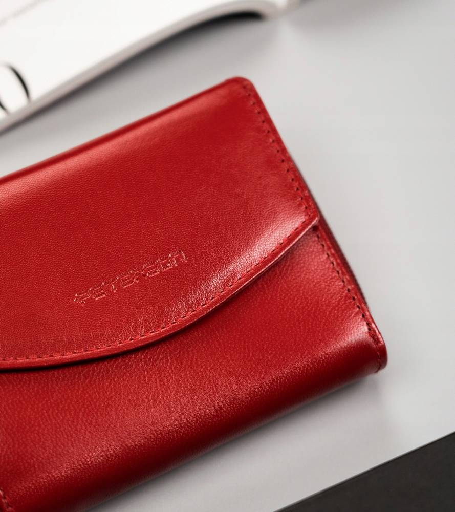 Natūralios odos piniginė moterims Peterson L43 D1408