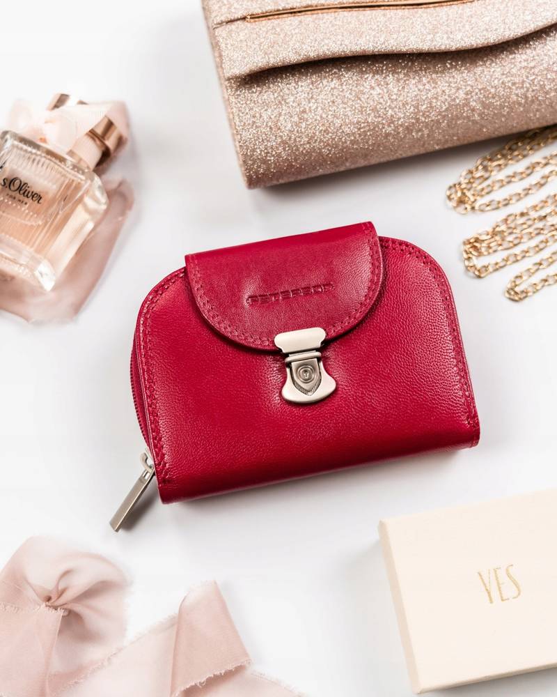 Natūralios odos piniginė moterims Peterson L49 D1402