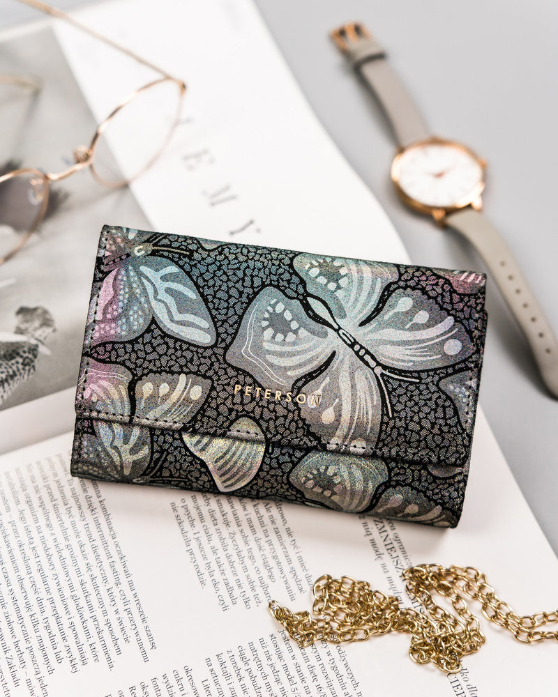 Natūralios odos piniginė moterims Peterson L57 D1393