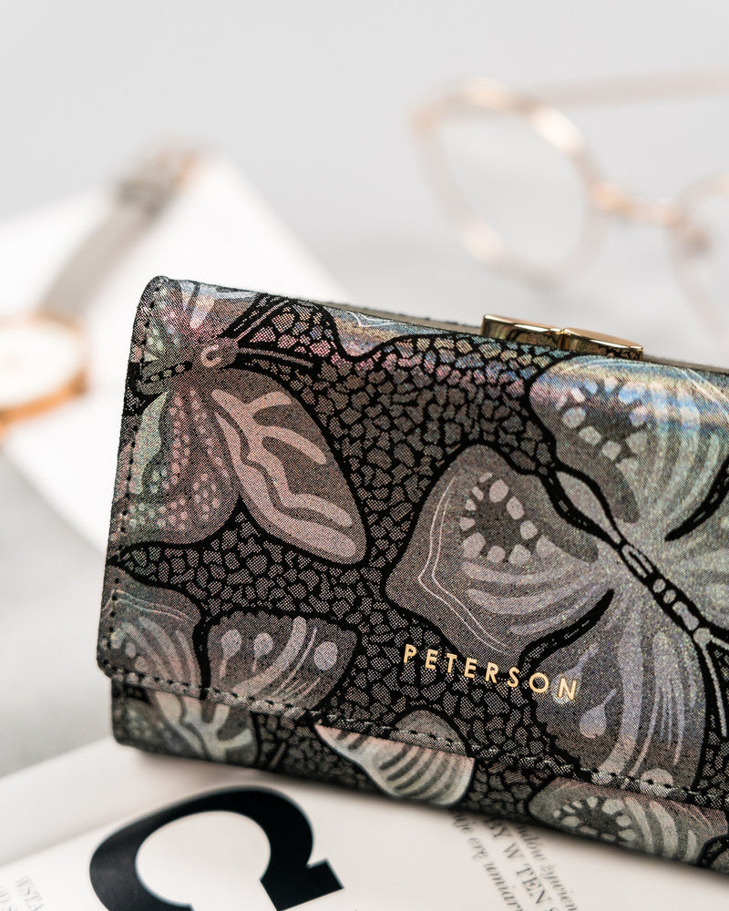 Natūralios odos piniginė moterims Peterson L57 D1393