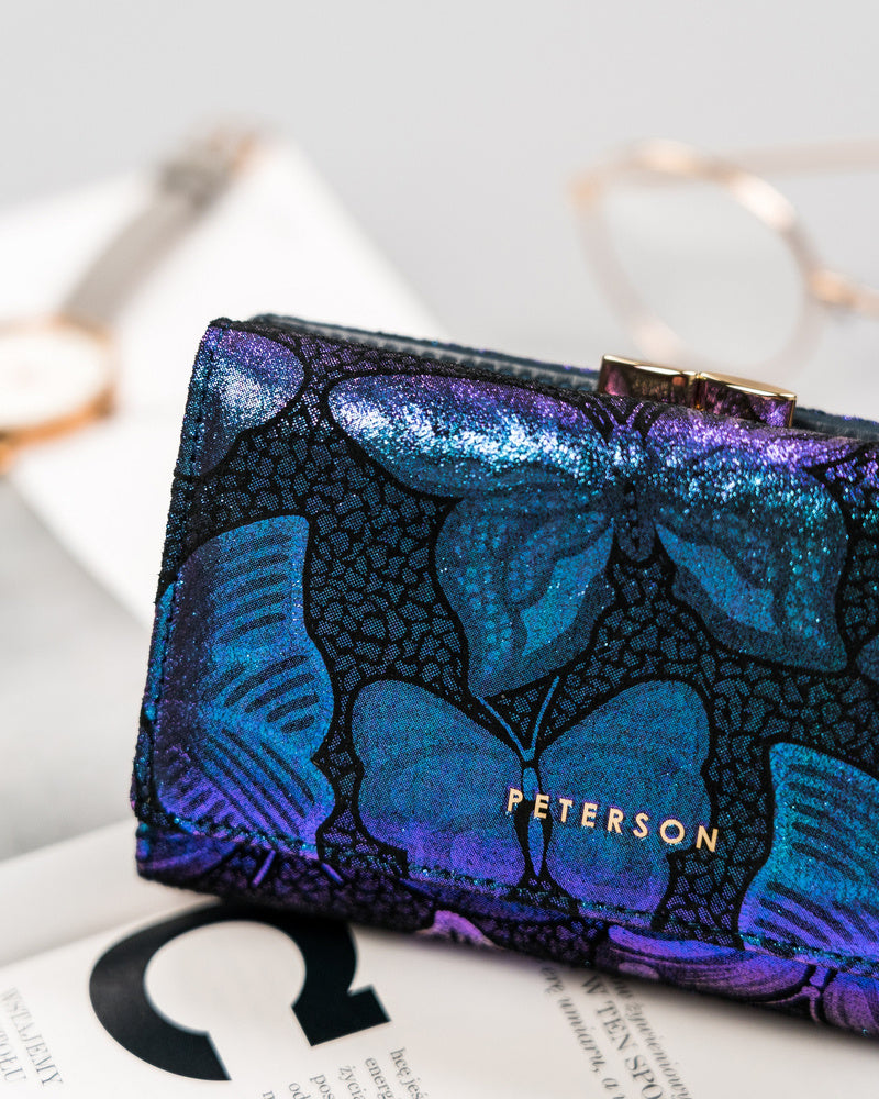 Natūralios odos piniginė moterims Peterson L58 D1392