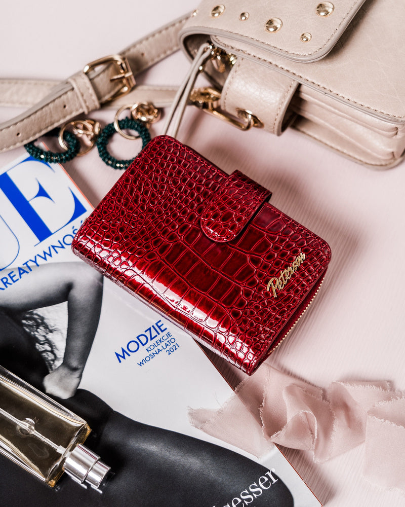 Natūralios odos piniginė moterims Peterson L5 D1401