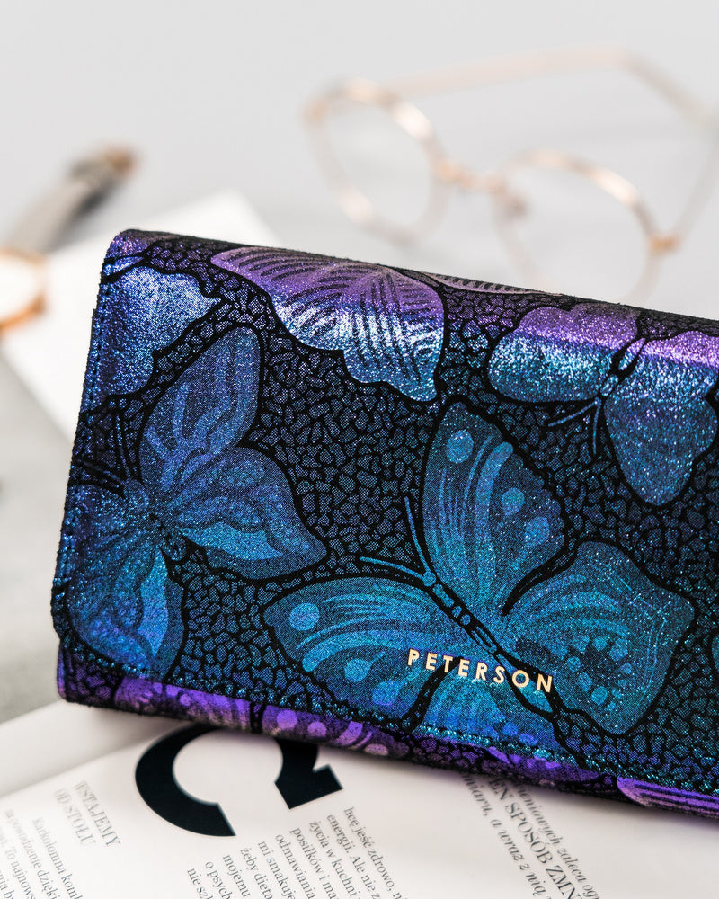 Natūralios odos piniginė moterims Peterson L61 D1388