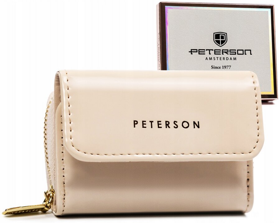 Piniginė moterims Peterson L91, smėlio