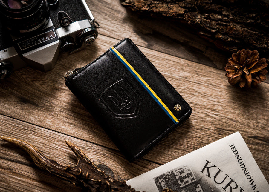 Natūralios odos piniginė vyrams Peterson PT109 S1019